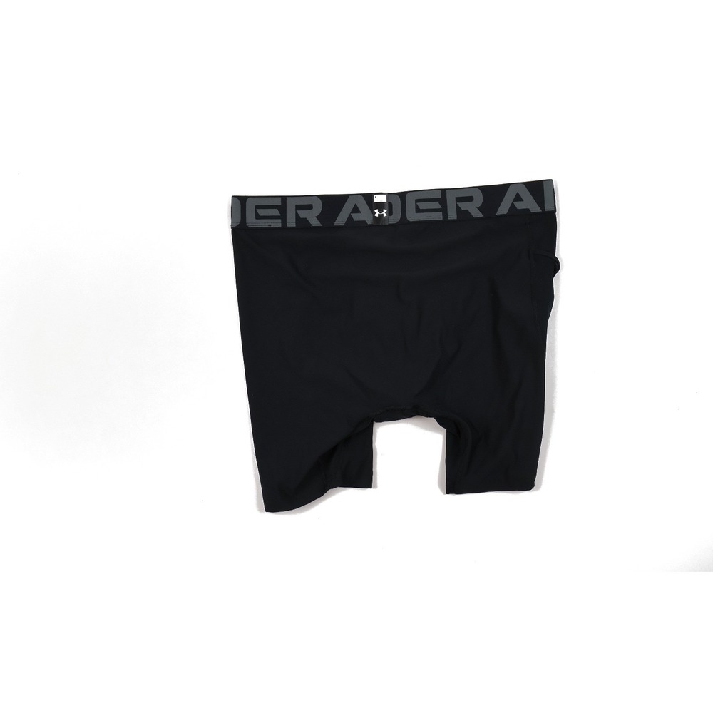 Under Armour Compression Shorts HeatGear Armour Black Solid 2XL NWT - Picture 4 of 7